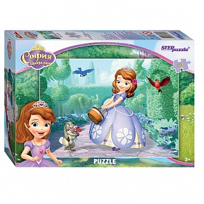 Пазл Принцесса София, 60 деталей (Step Puzzle, 81133sim)